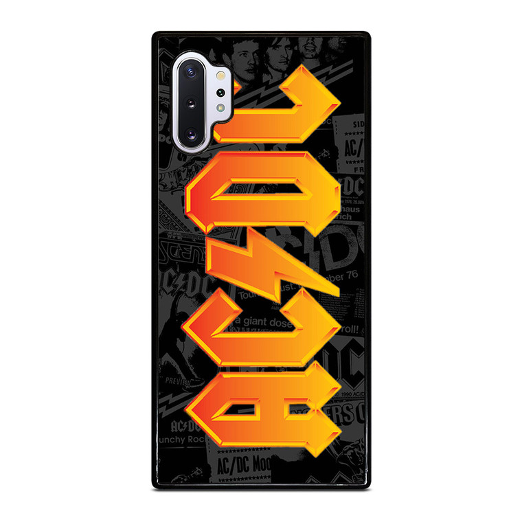 ACDC ROCK BAND POSTER Samsung Galaxy Note 10 Plus Case Cover