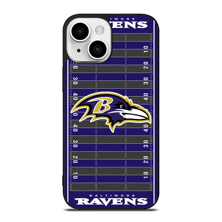 BALTIMORE RAVENS FOOTBALL FIELD iPhone 13 Mini Case Cover