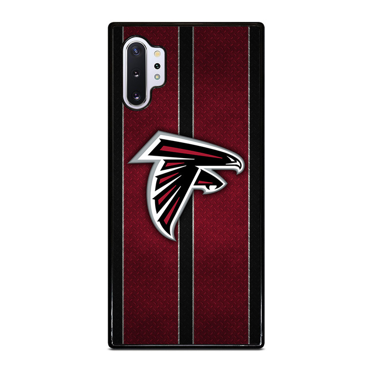 ATLANTA FALCONS NFL METAL STRIPE Samsung Galaxy Note 10 Plus Case Cover