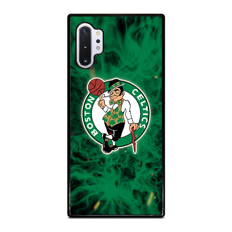 BOSTON CELTICS BASKETBALL NBA FIRE Samsung Galaxy Note 10 Plus Case Cover