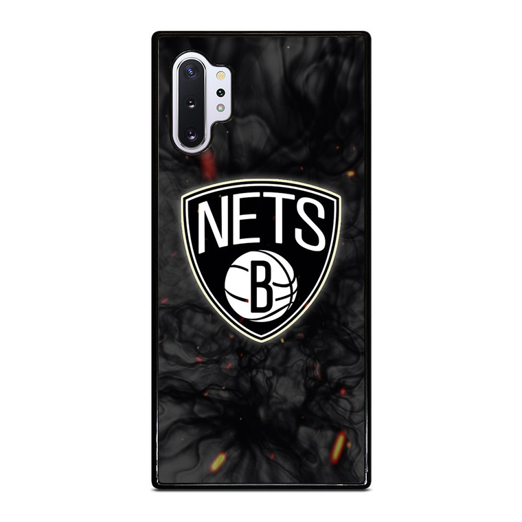 BROOKLYN NETS BASKETBALL NBA FIRE Samsung Galaxy Note 10 Plus Case Cover