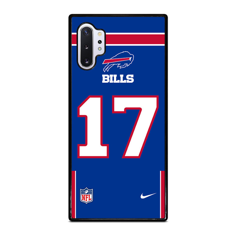 BUFFALO BILLS JOSH ALLEN 17 NFL NIKE Samsung Galaxy Note 10 Plus Case Cover