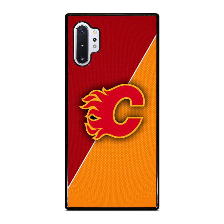 CALGARY FLAMES NHL HOCKEY LOGO Samsung Galaxy Note 10 Plus Case Cover