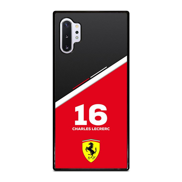 CHARLES LECLERC FERRARI FORMULA ONE F1 RACING 2 Samsung Galaxy Note 10 Plus Case Cover
