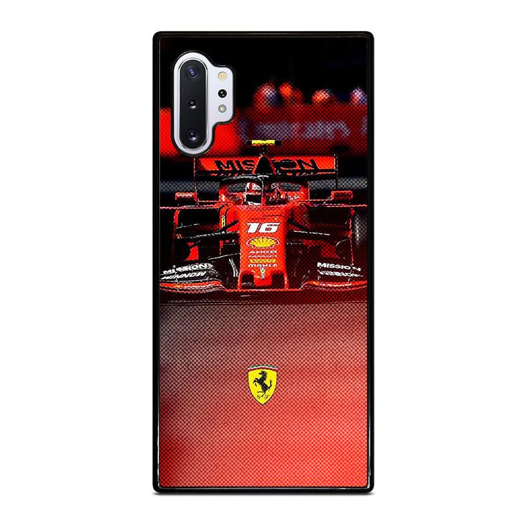 CHARLES LECLERC FERRARI FORMULA ONE F1 Samsung Galaxy Note 10 Plus Case Cover