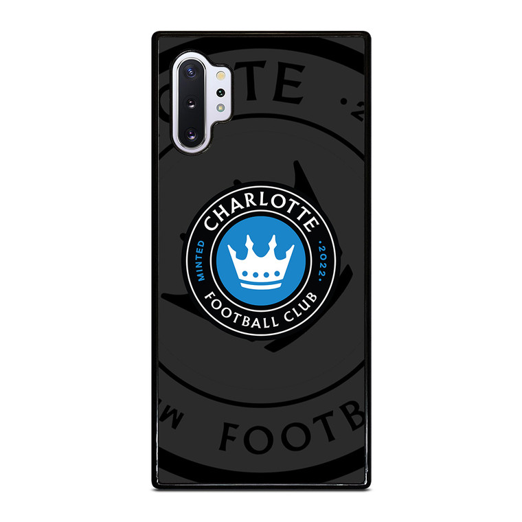 CHARLOTTE FC MLS BLACK Samsung Galaxy Note 10 Plus Case Cover