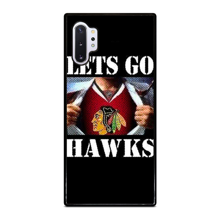 CHICAGO BLACKHAWKS NHL HOCKEY FANS Samsung Galaxy Note 10 Plus Case Cover