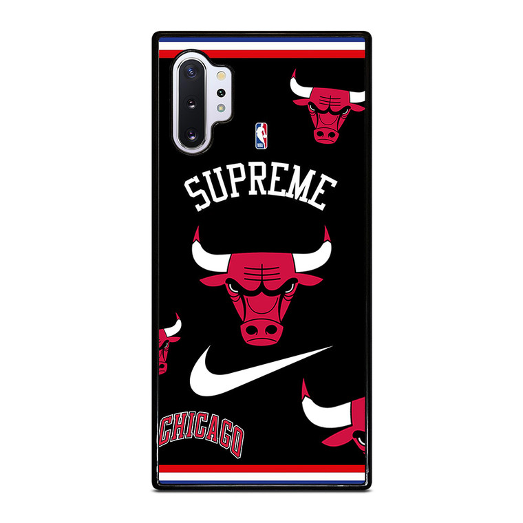 CHICAGO BULLS NBA X SUPREME NIKE Samsung Galaxy Note 10 Plus Case Cover