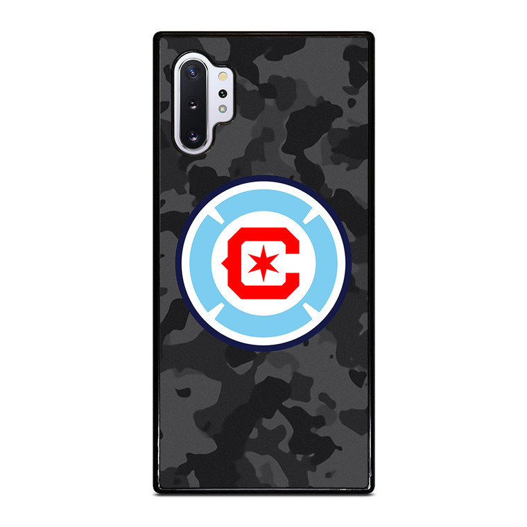 CHICAGO FIRE MLS BLACK CAMO Samsung Galaxy Note 10 Plus Case Cover