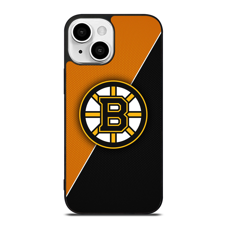 BOSTON BRUINS NHL HOCKEY LOGO iPhone 13 Mini Case Cover