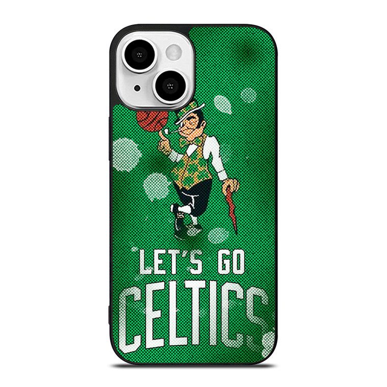 BOSTON CELTIC NBA BASKETBALL FANS 2 iPhone 13 Mini Case Cover