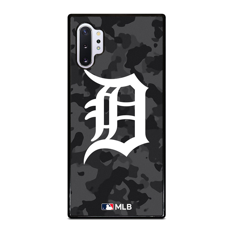 DETROIT TIGERS BASEBALL BLACK CAMO Samsung Galaxy Note 10 Plus Case Cover DETROIT TIGERS BASEBALL BLACK CAMO Samsung Galaxy Note 10 Plus Case Cover