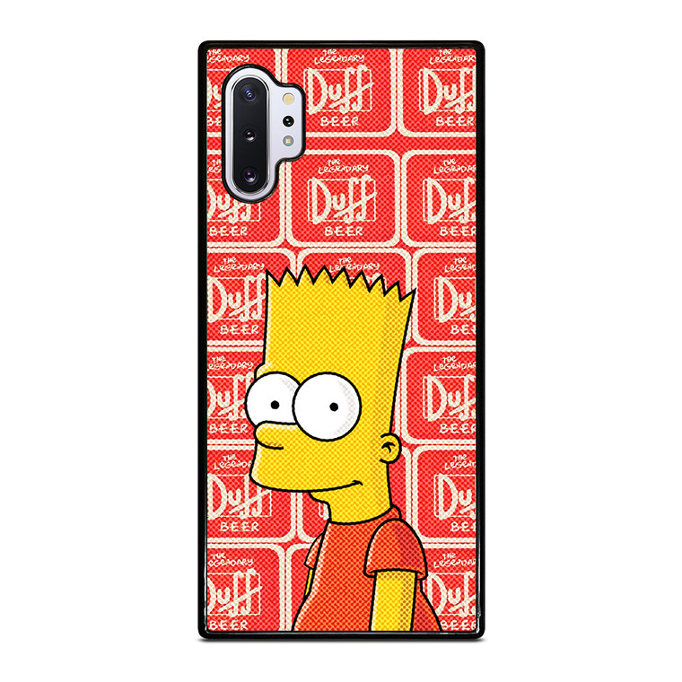 DUFF BEER BART SIMPSONS Samsung Galaxy Note 10 Plus Case Cover
