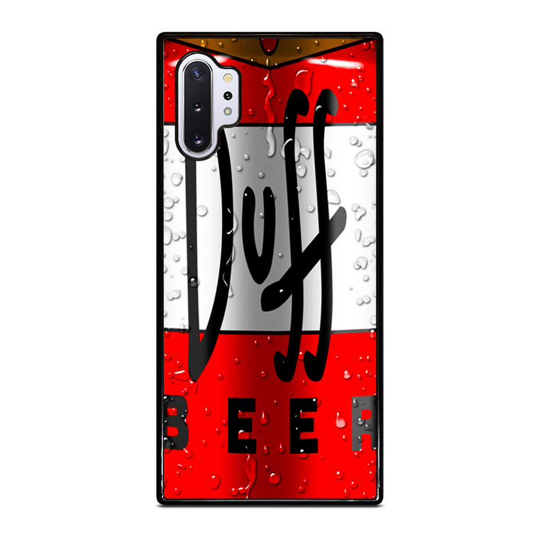 DUFF BEER THE SIMPSONS CARTOON 3 Samsung Galaxy Note 10 Plus Case Cover