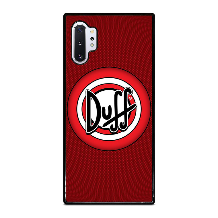 DUFF BEER THE SIMPSONS LOGO Samsung Galaxy Note 10 Plus Case Cover