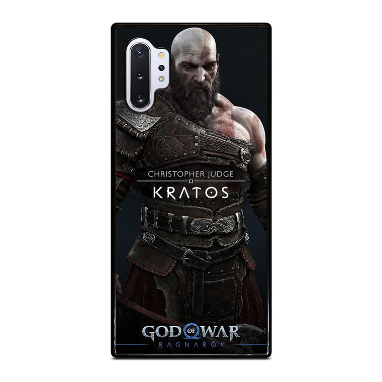GOD OF WAR RAGNAROK KRATOS CHRISTOPHER JUDGE Samsung Galaxy Note 10 Plus Case Cover