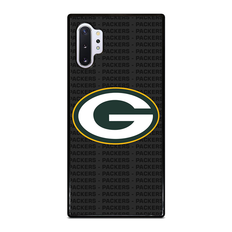 GREEN BAY PACKERS FOOTBALL TEXT Samsung Galaxy Note 10 Plus Case Cover