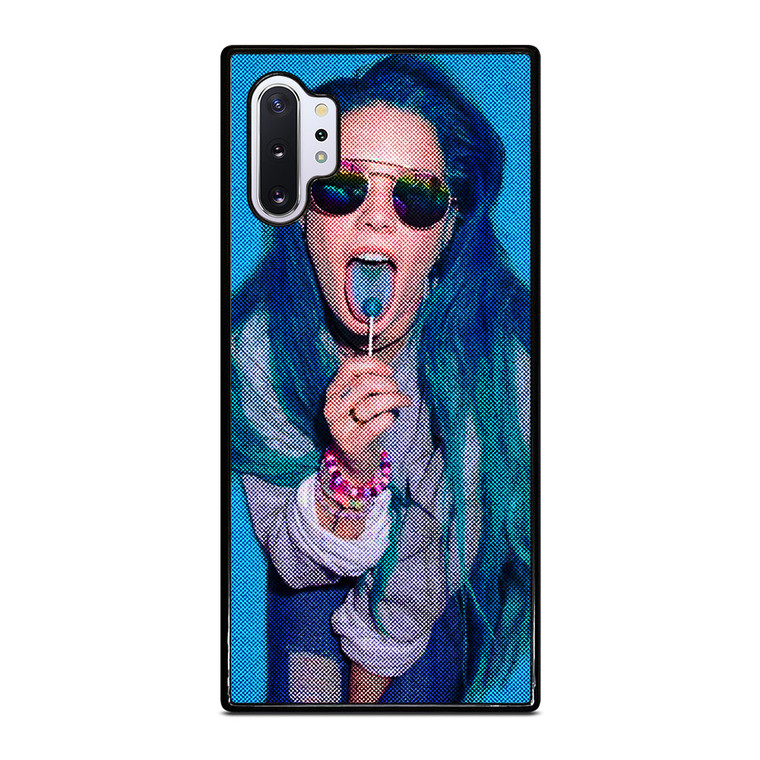 HALSEY BLUE HAIR SINGER Samsung Galaxy Note 10 Plus Case Cover