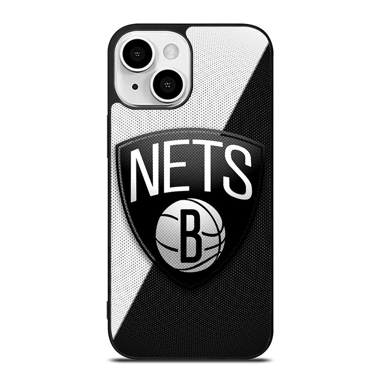 BROOKLYN NETS NBA BASKETBALL ICON iPhone 13 Mini Case Cover