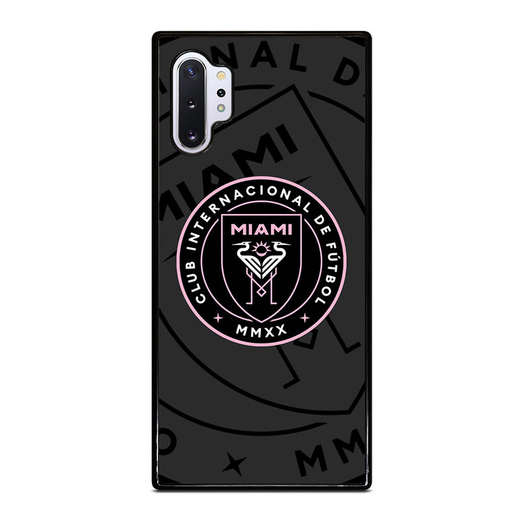 INTER MIAMI CF MLS BLACK Samsung Galaxy Note 10 Plus Case Cover