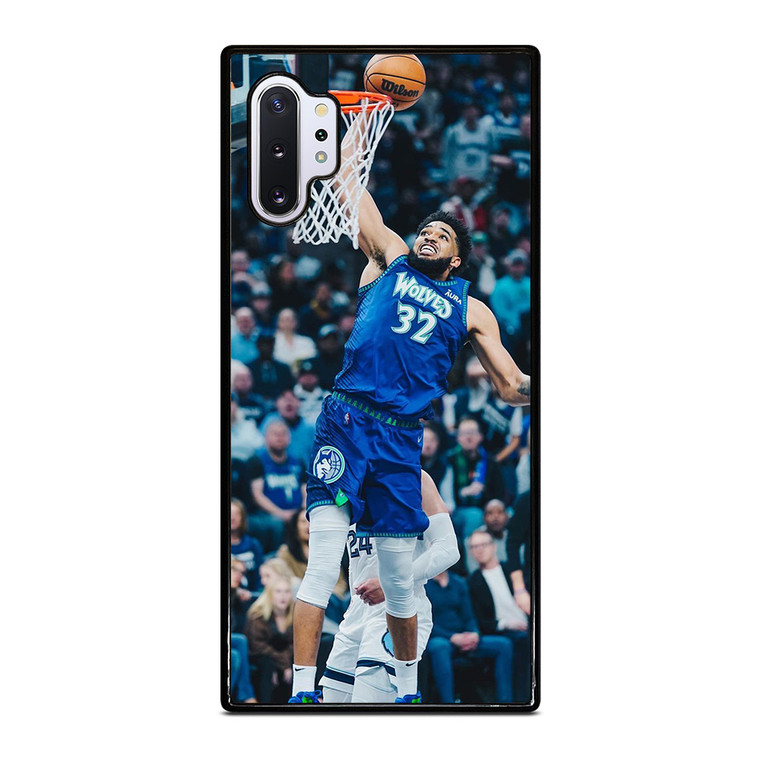 KARL ANTHONY TOWNS MINNESOTA TIMBERWOLVES 3 Samsung Galaxy Note 10 Plus Case Cover