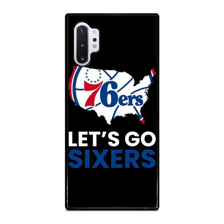 LETS GO PHILADELPHIA 76ERS NBA BASKETBALL 2 Samsung Galaxy Note 10 Plus Case Cover