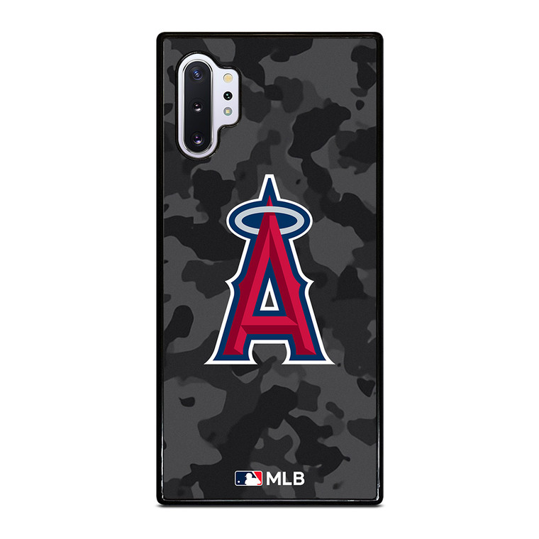 LOS ANGELES ANGELS BASEBALL BLACK CAMO Samsung Galaxy Note 10 Plus Case Cover