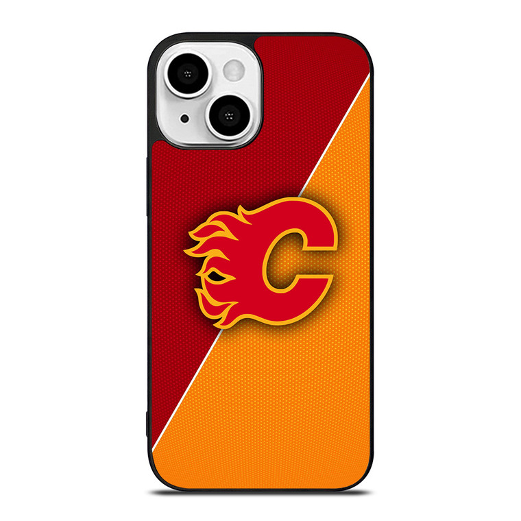 CALGARY FLAMES NHL HOCKEY LOGO iPhone 13 Mini Case Cover