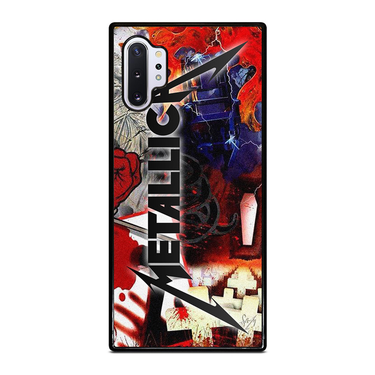 METALLICA ROCK BAND ALL ALBUM Samsung Galaxy Note 10 Plus Case Cover