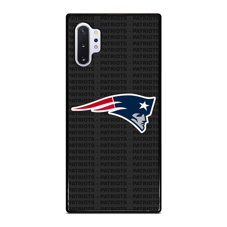 NEW ENGLAND PATRIOTS FOOTBALL TEXT Samsung Galaxy Note 10 Plus Case Cover