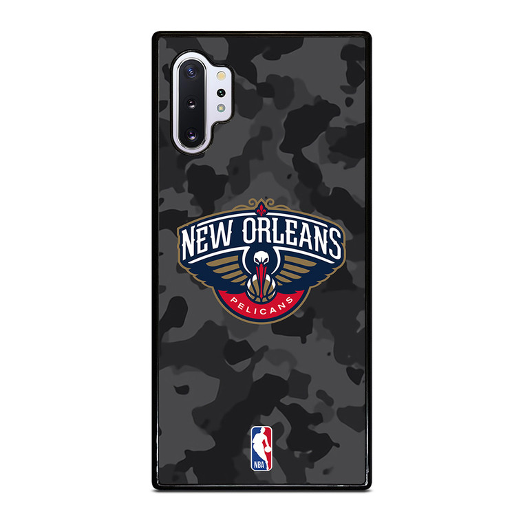 NEW ORLEANS PELICANS BLACK CAMO Samsung Galaxy Note 10 Plus Case Cover