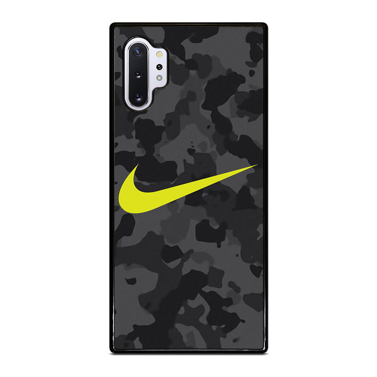 NIKE SWOOSH BLACK CAMO Samsung Galaxy Note 10 Plus Case Cover