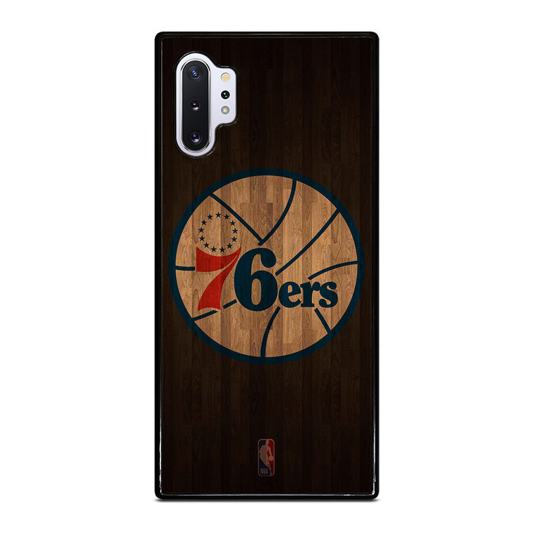 PHILADELPHIA 76ERS BASKETBALL COURT NBA Samsung Galaxy Note 10 Plus Case Cover