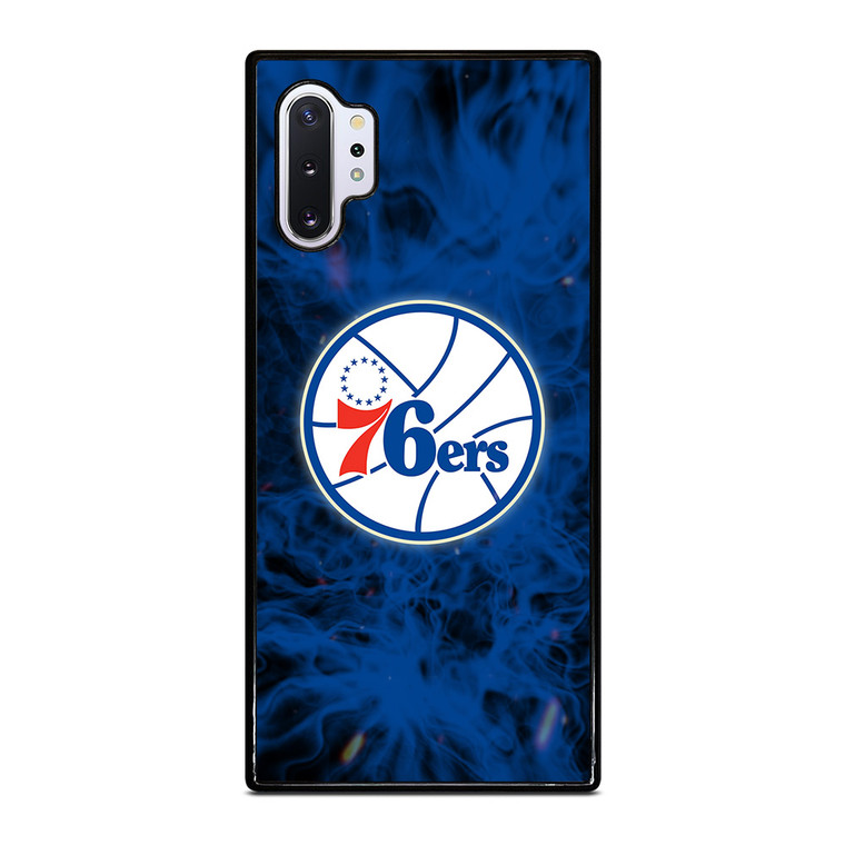 PHILADELPHIA 76ERS BASKETBALL NBA FIRE Samsung Galaxy Note 10 Plus Case Cover
