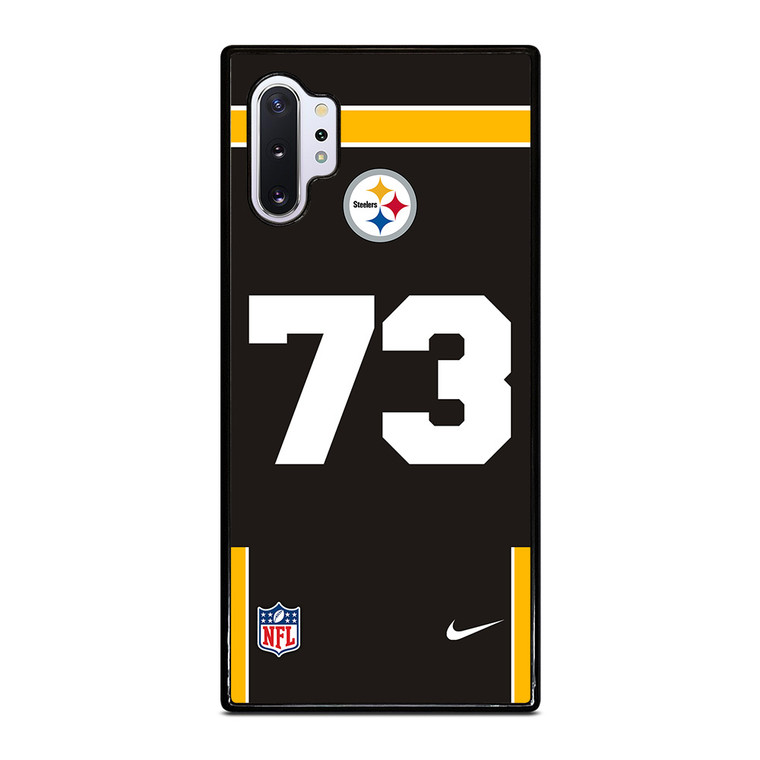 PITTSBURGH STEELERS JOE HAEG 73 NFL NIKE Samsung Galaxy Note 10 Plus Case Cover