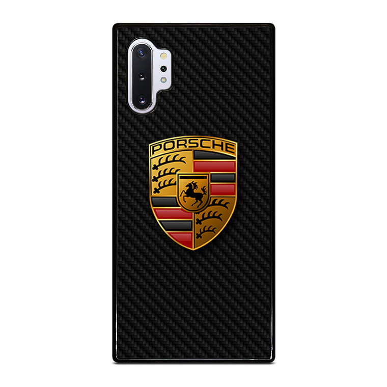 PORSCHE AUTOMOBILE CARBON FIBER Samsung Galaxy Note 10 Plus Case Cover