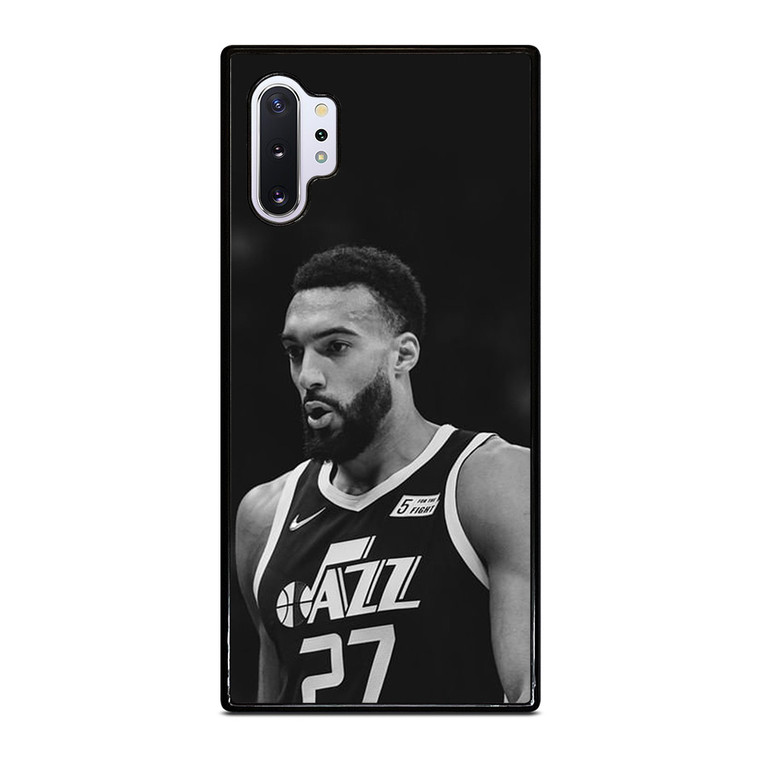 RUDY GOBERT UTAH JAZZ BLACK Samsung Galaxy Note 10 Plus Case Cover
