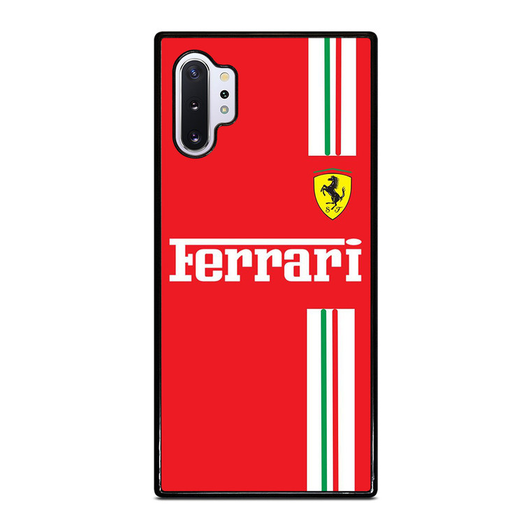 SCUDERIA FERRARI F1 STRIPE Samsung Galaxy Note 10 Plus Case Cover