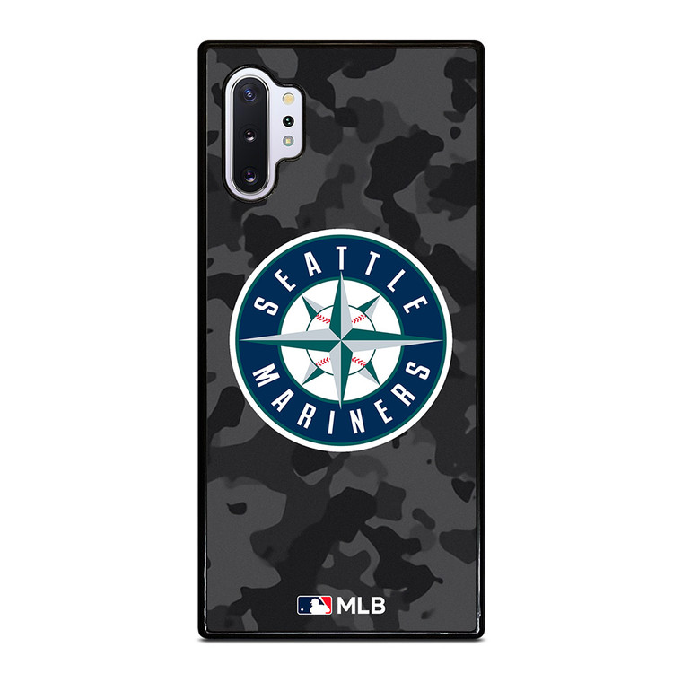 SEATTLE MARINERS BASEBALL BLACK CAMO Samsung Galaxy Note 10 Plus Case Cover