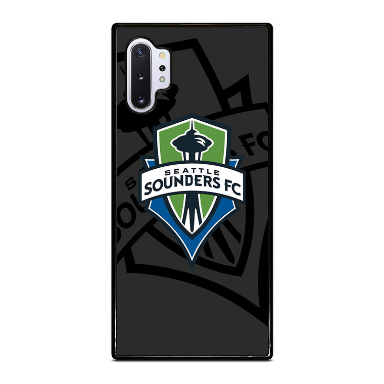 SEATTLE SOUNDERS FC MLS BLACK Samsung Galaxy Note 10 Plus Case Cover