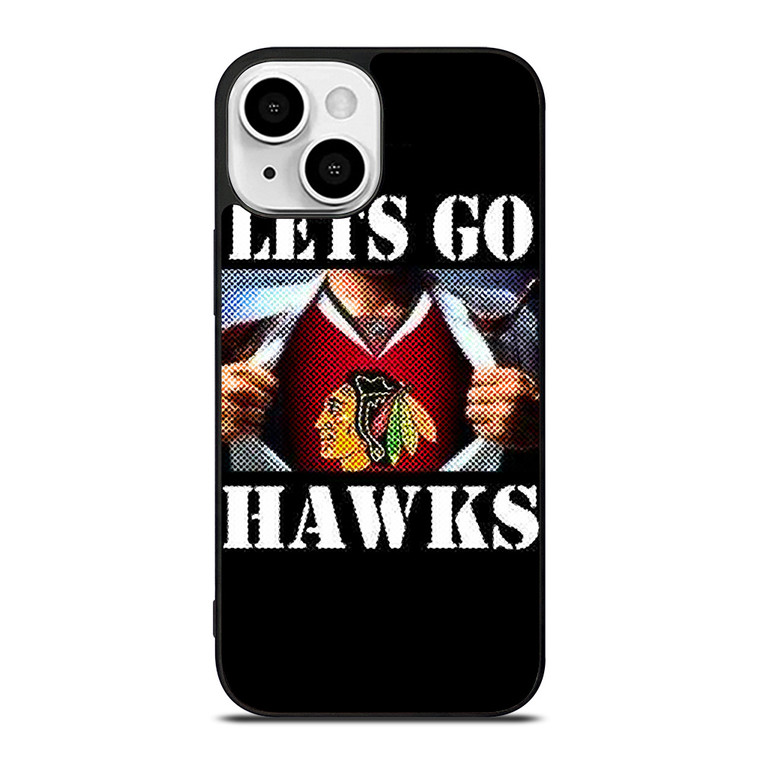 CHICAGO BLACKHAWKS NHL HOCKEY FANS iPhone 13 Mini Case Cover