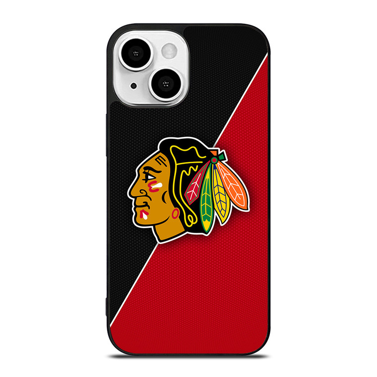 CHICAGO BLACKHAWKS NHL HOCKEY LOGO iPhone 13 Mini Case Cover