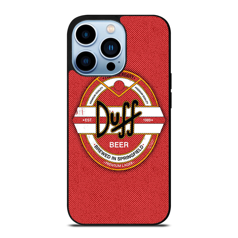 DUFF BEER THE SIMPSONS LOGO 2 iPhone 13 Pro Max Case Cover