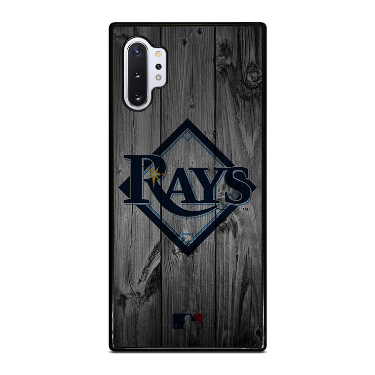 TAMPA BAY RAYS BASEBALL MLB WOOD LOGO Samsung Galaxy Note 10 Plus Case Cover