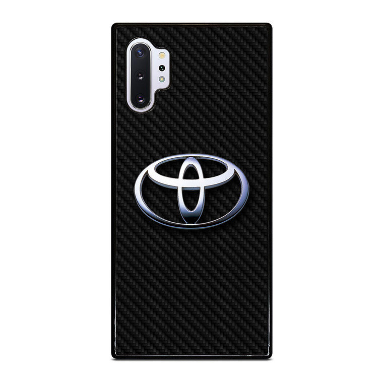 TOYOTA MOTOR CARBON FIBER Samsung Galaxy Note 10 Plus Case Cover