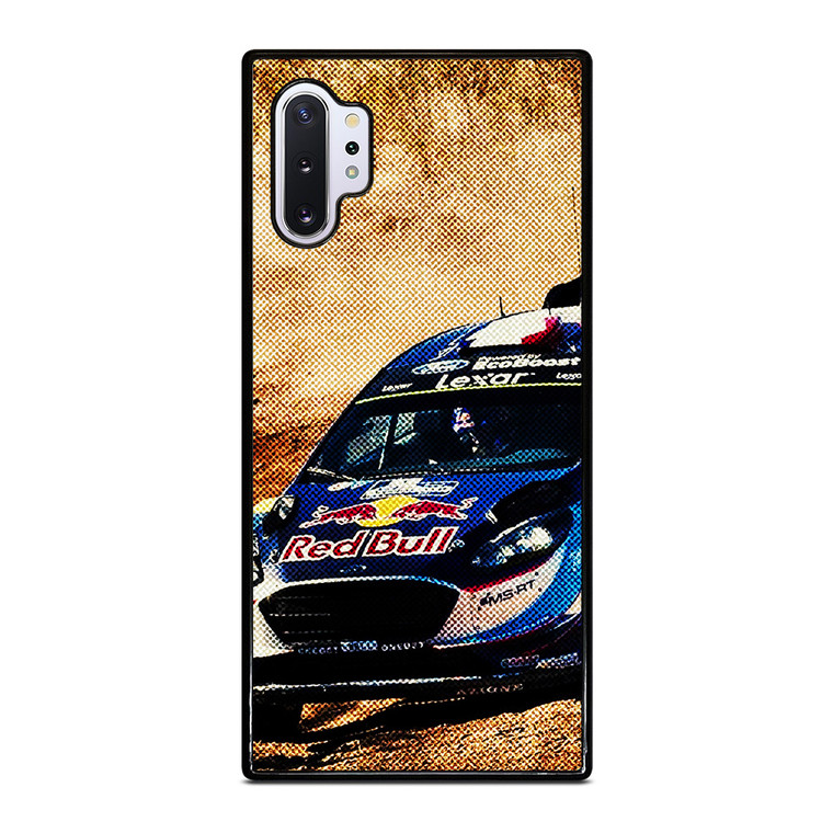 WRC RALLY SEBASTIEN OGIER FORD Samsung Galaxy Note 10 Plus Case Cover
