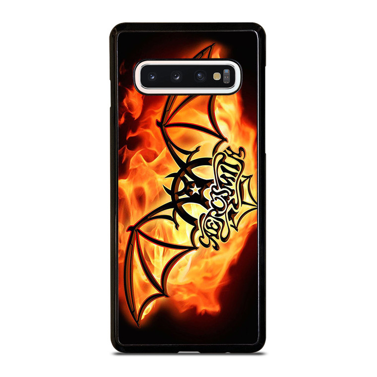 AEROSMITH ROCK BAND FIRE Samsung Galaxy S10 Case Cover