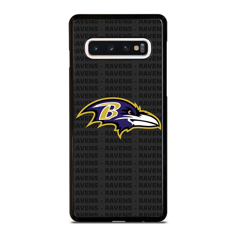 BALTIMORE RAVENS FOOTBALL TEXT Samsung Galaxy S10 Case Cover