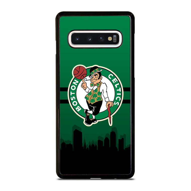 BOSTON CELTICS NBA SKYLINE Samsung Galaxy S10 Case Cover