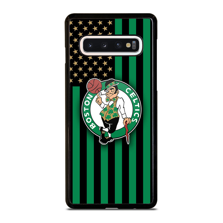 BOSTON CELTICS NBA USA FLAG Samsung Galaxy S10 Case Cover